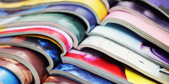 colorful magazines