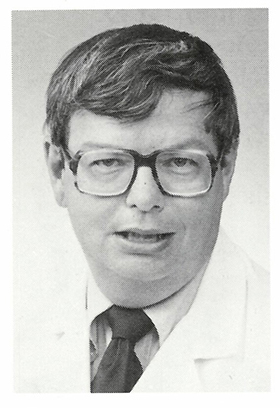"A young Doctor Cook in the 1980s"
