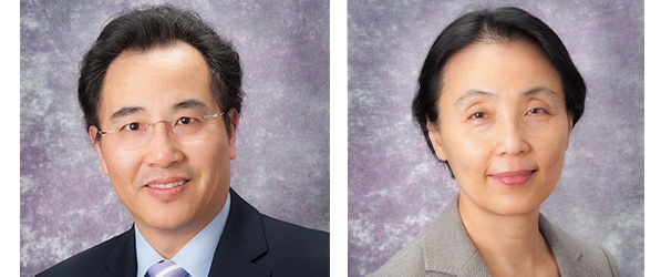 "Headshots of Doctors Xu and Tang"