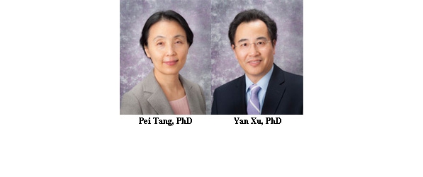 "Pei Tang, left, and Yan Xu, right"