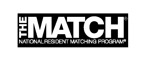 "A graphic with the text as follows: The Match National Resident Matching Program, end text."