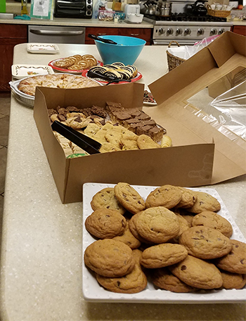 "A selection of cookies and other baked treats"