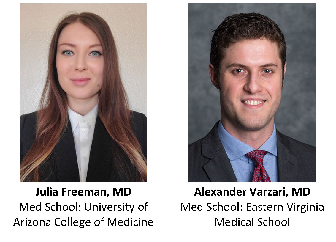 "Headshots of the PGY-2 Residents"