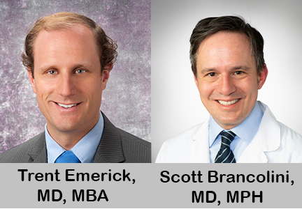 "Headshots of Doctors Emerick and Brancolini"