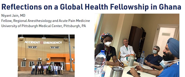 "Two photos of a medical team standing in front of a building with a sign reading accident emergency, and a smaller group of medical staff in a breakroom conversing"