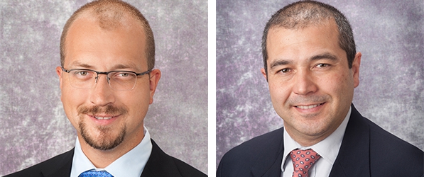 "Headshots of Doctors Boisen and Kaynar"