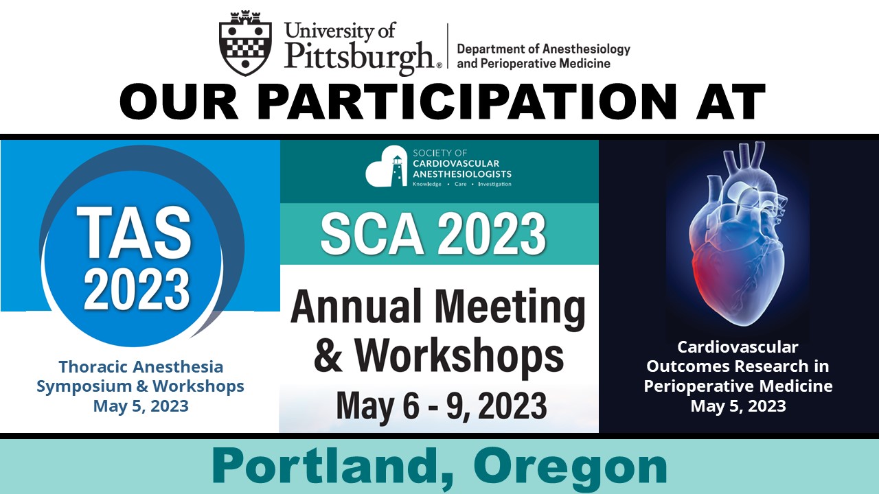 "A graphic advertising the department's participation at SCA 2023 meeting"