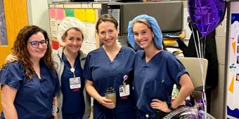 CRNAs at UPMC Presbyterian during CRNA Week 2024