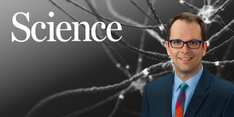 Ben Alter, neurons, and the Science logo