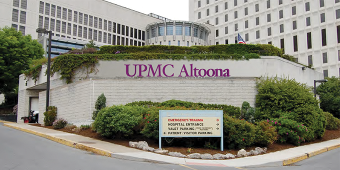 UPMC Altoona hospital signage