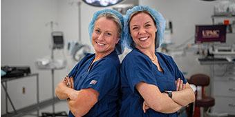 nurses in an OR
